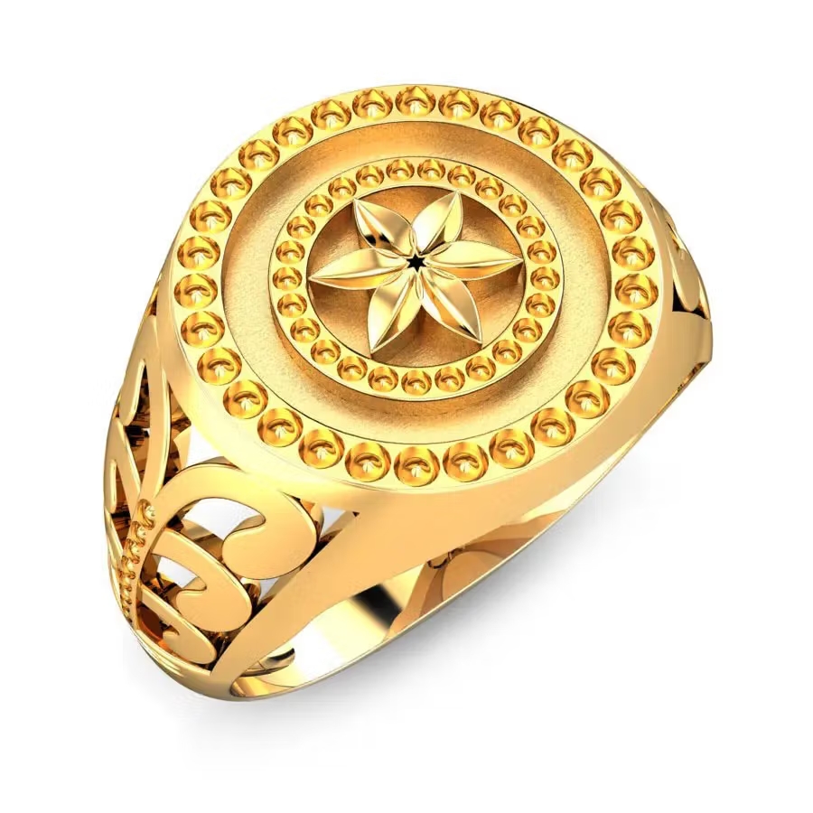 Gold Royal Ring